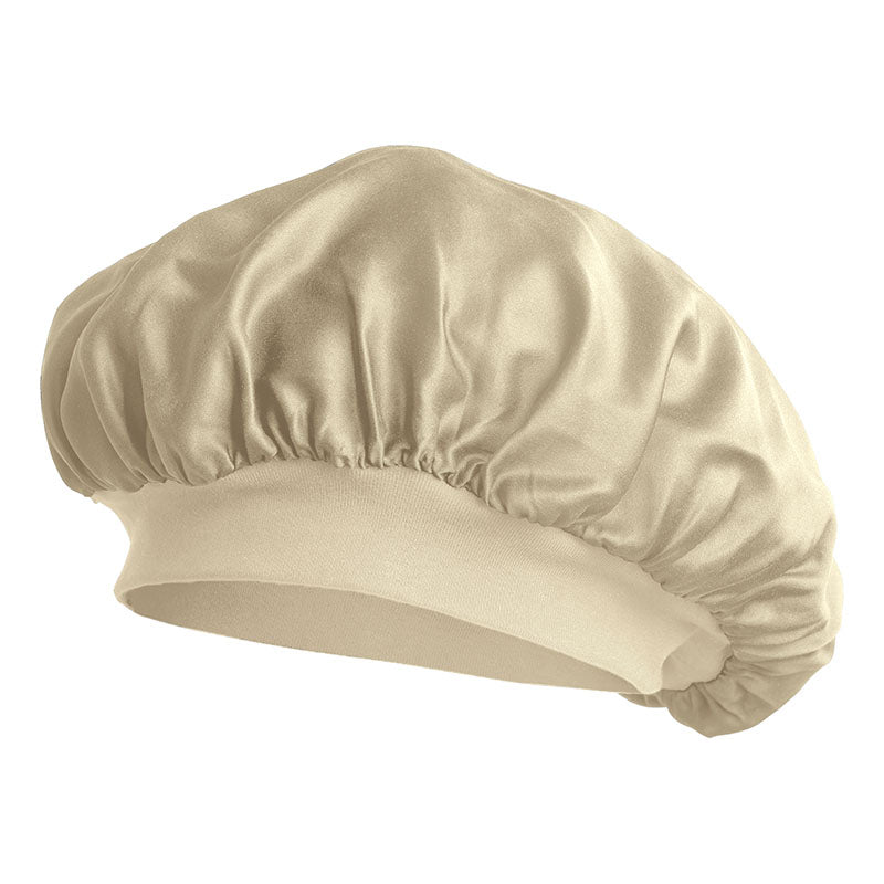 Bonnet de nuit en soie