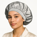 Bonnet de nuit en soie