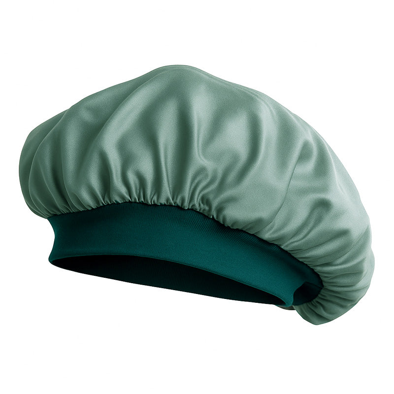 Bonnet de nuit en soie