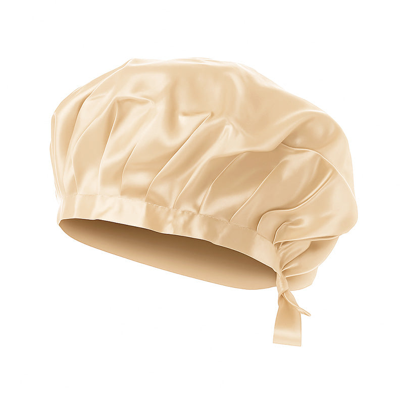 Bonnet de nuit en soie haut de gamme