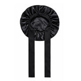 Gorro de dormir seda con lazos ajustables