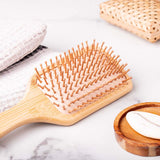 Brosse cheveux bambou