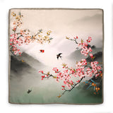 Petit carré de soie - Ayumi