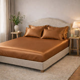 Drap housse en soie 22 mommes
