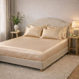 Drap housse en soie 22 mommes