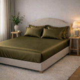 Drap housse en soie 22 mommes
