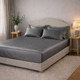 Drap housse en soie 22 mommes