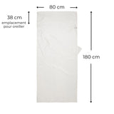 Drap de sac de couchage en soie enfant Silk Peak