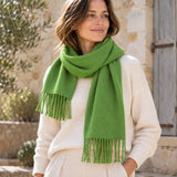 Merino wool scarf made in France