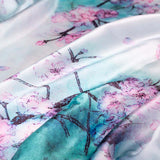 Foulard en soie Sakura