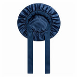Bonnet de nuit en soie XL à liens ajustables