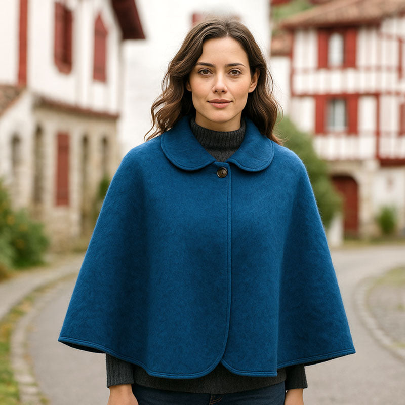 Pèlerine 100% laine des Pyrénées