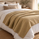 Plaid Aspe en pure laine vierge 450g/m²