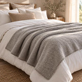Plaid Aspe en pure laine vierge 450g/m²