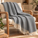 Throw Double herringbone Gavarnie in pure new wool