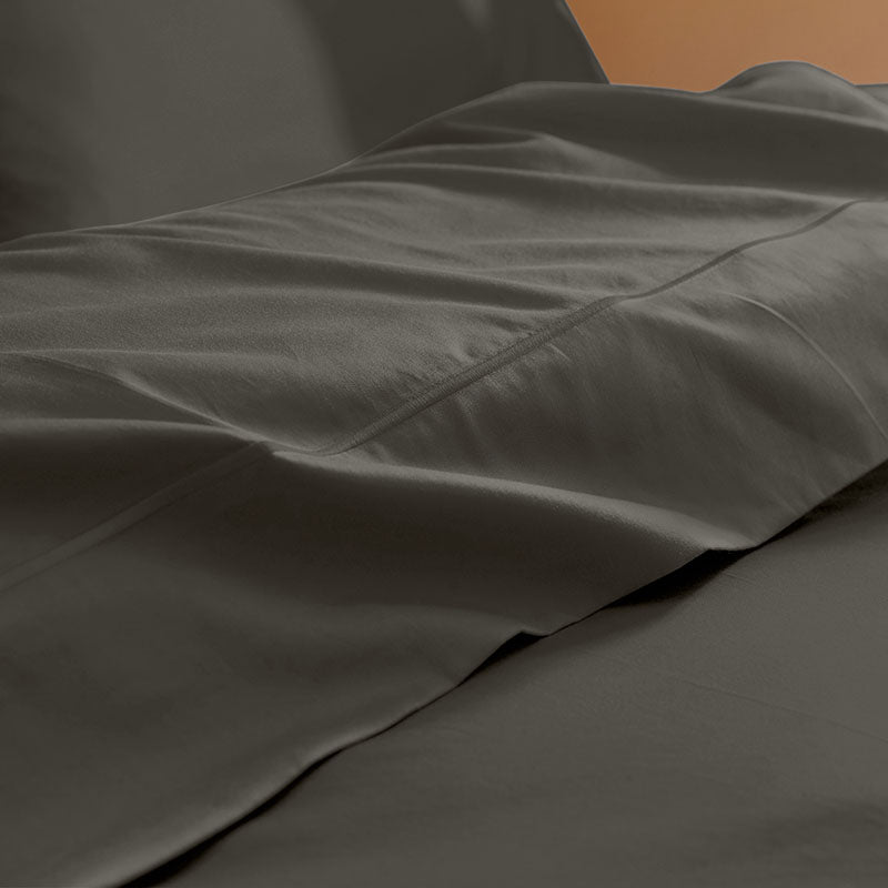 Drap plat satin pur coton bio Signature