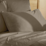 Taie d'oreiller satin pur coton bio Signature