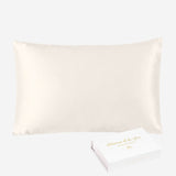 Taie d'oreiller en soie sans volant 30 mommes - Maison de la soie