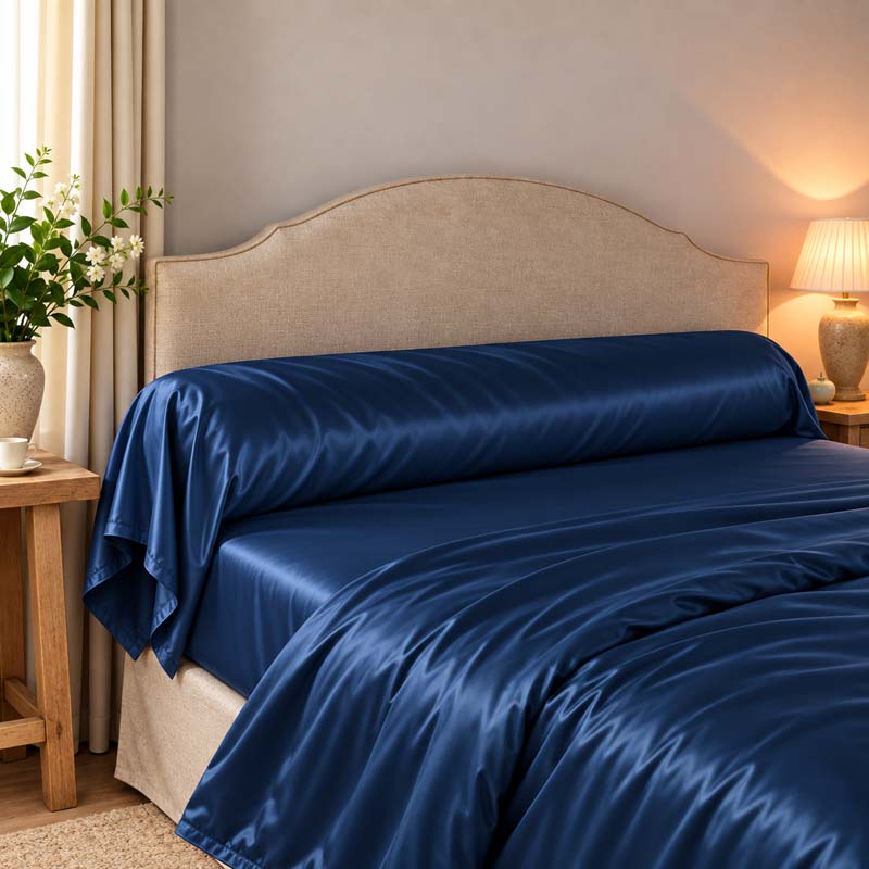 Silk bolster case mulberry 22 mommes