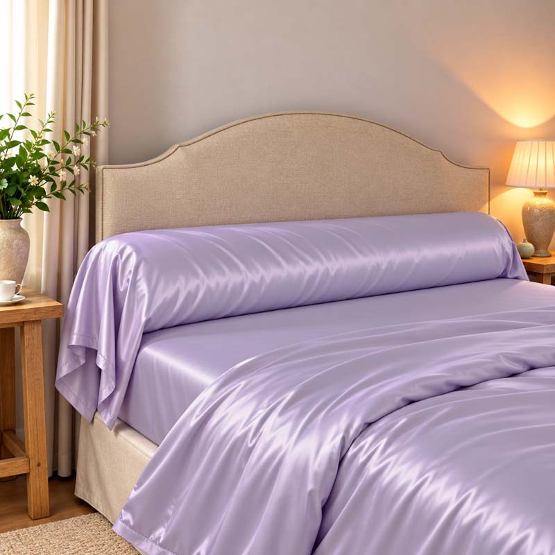 Silk bolster case mulberry 22 mommes
