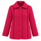 Veste torsades col tricot 100% laine des Pyrénées
